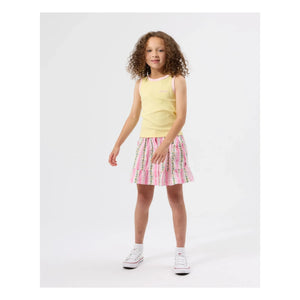 Goldie + Ace - Contrast Ribbed Tank Top | Yellow