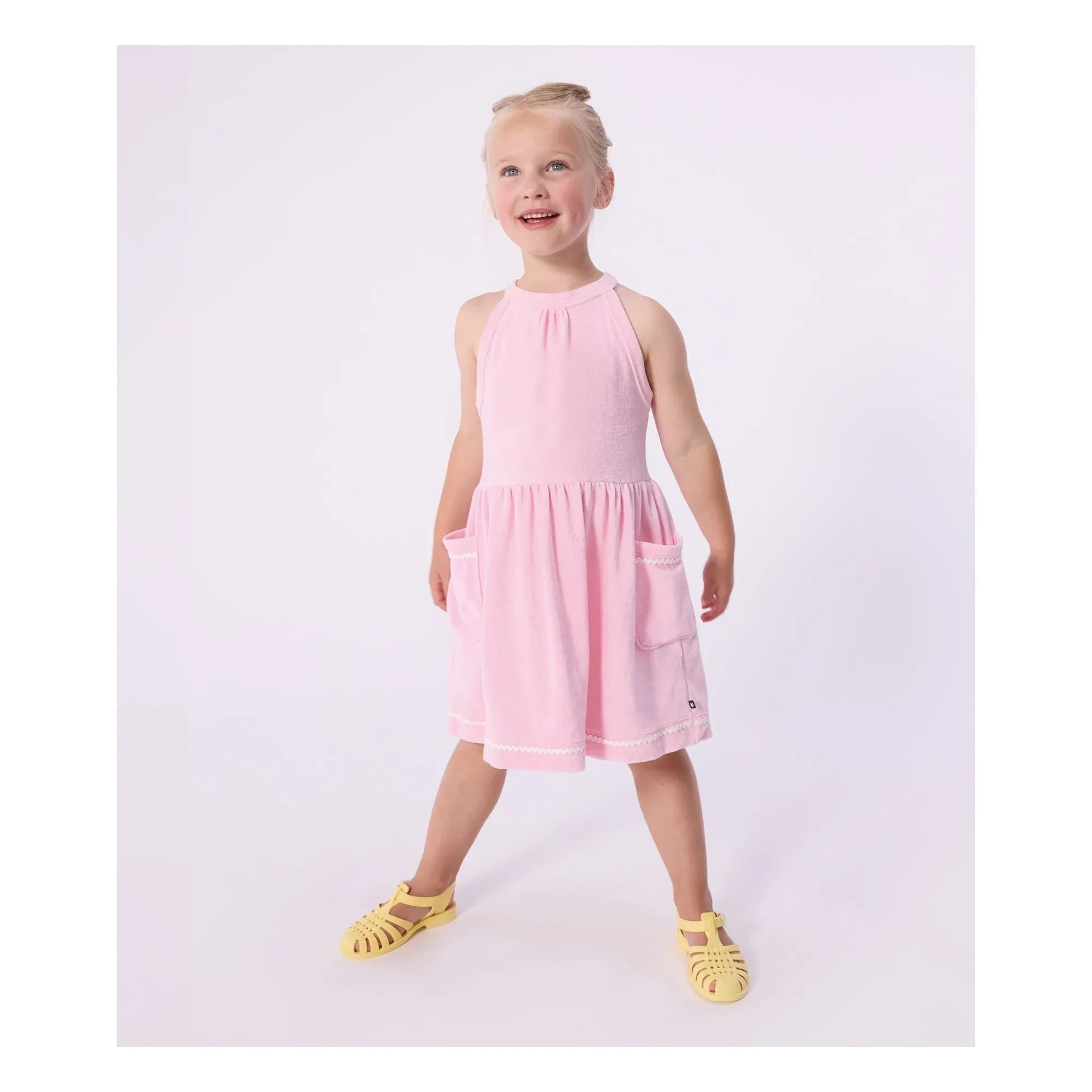 Petit Bateau - Pink Towel Dress