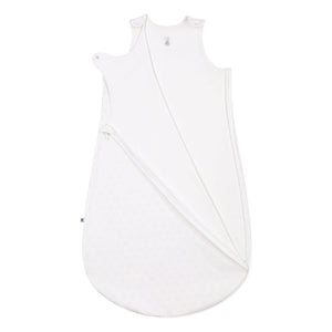 Petit Bateau - Ruffled Heart Sleep Suit Organic Cotton | White