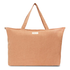 Adorna - Linen Night Bag | Terracotta