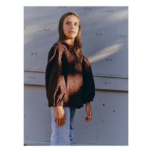 Marlot Paris - Irène Leopard Blouse | Brown