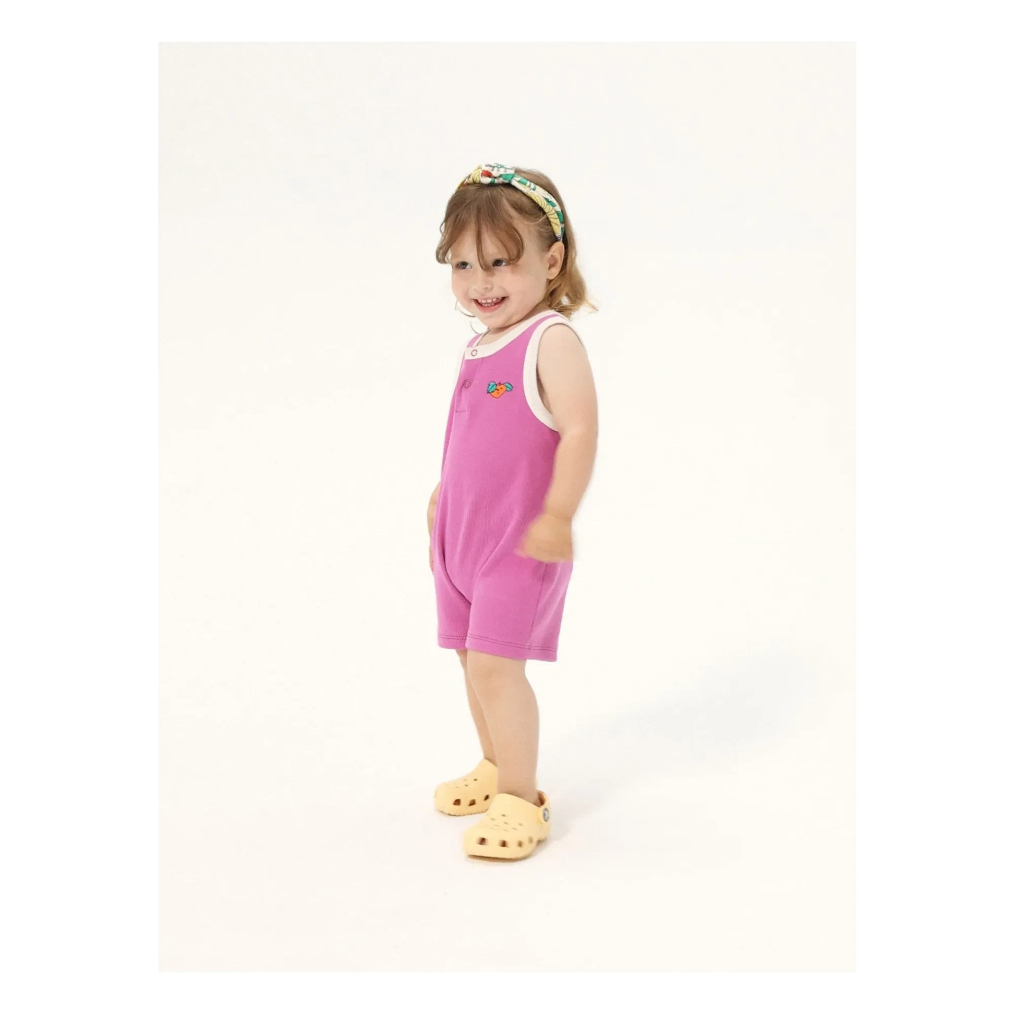 Bobo Choses - Organic Cotton Floral Headband | White