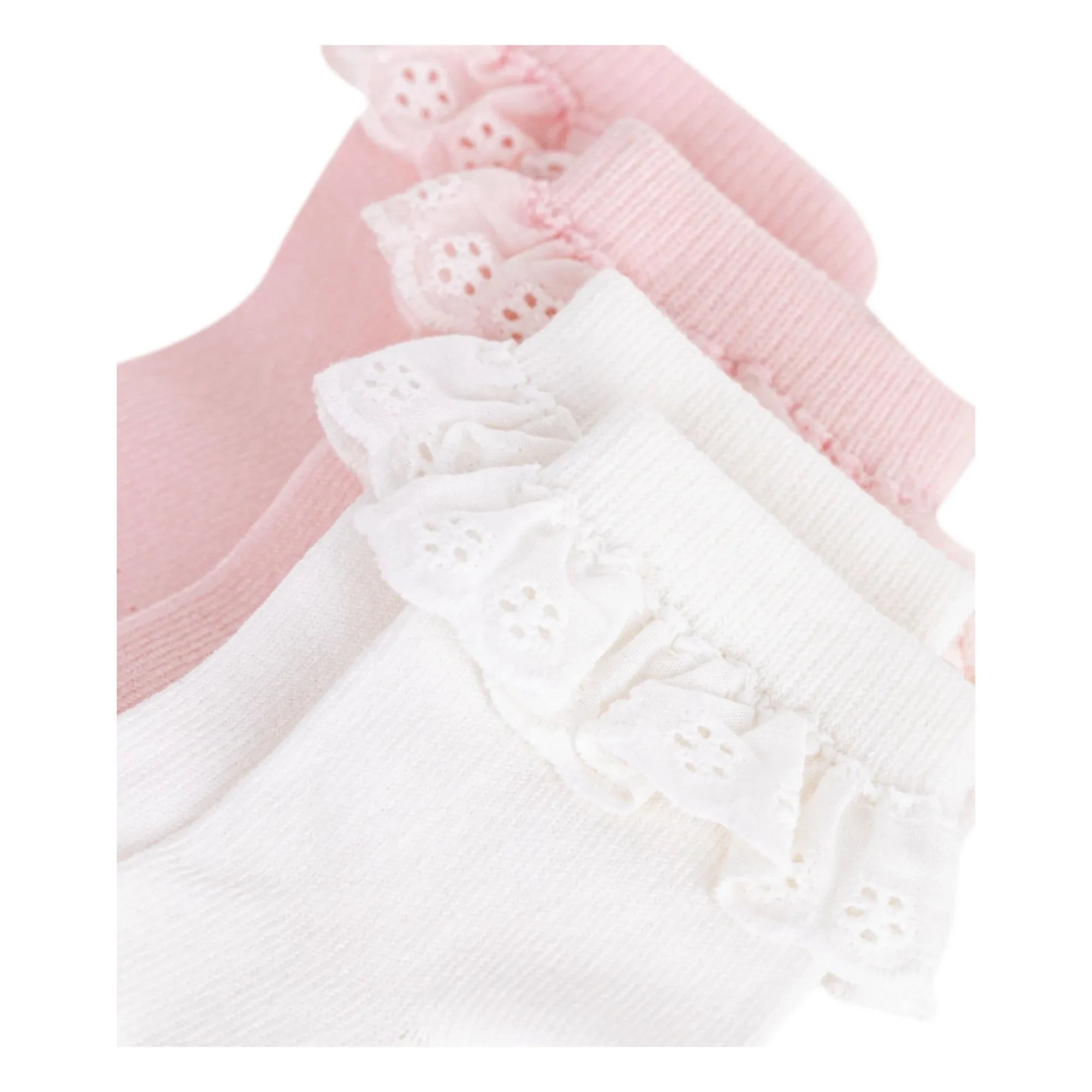 Petit Bateau - 2 Pairs of Flying Socks Set | Pink