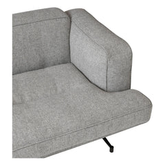 & Tradition - Inland AV22 2-Person Sofa, Black Legs | Gray