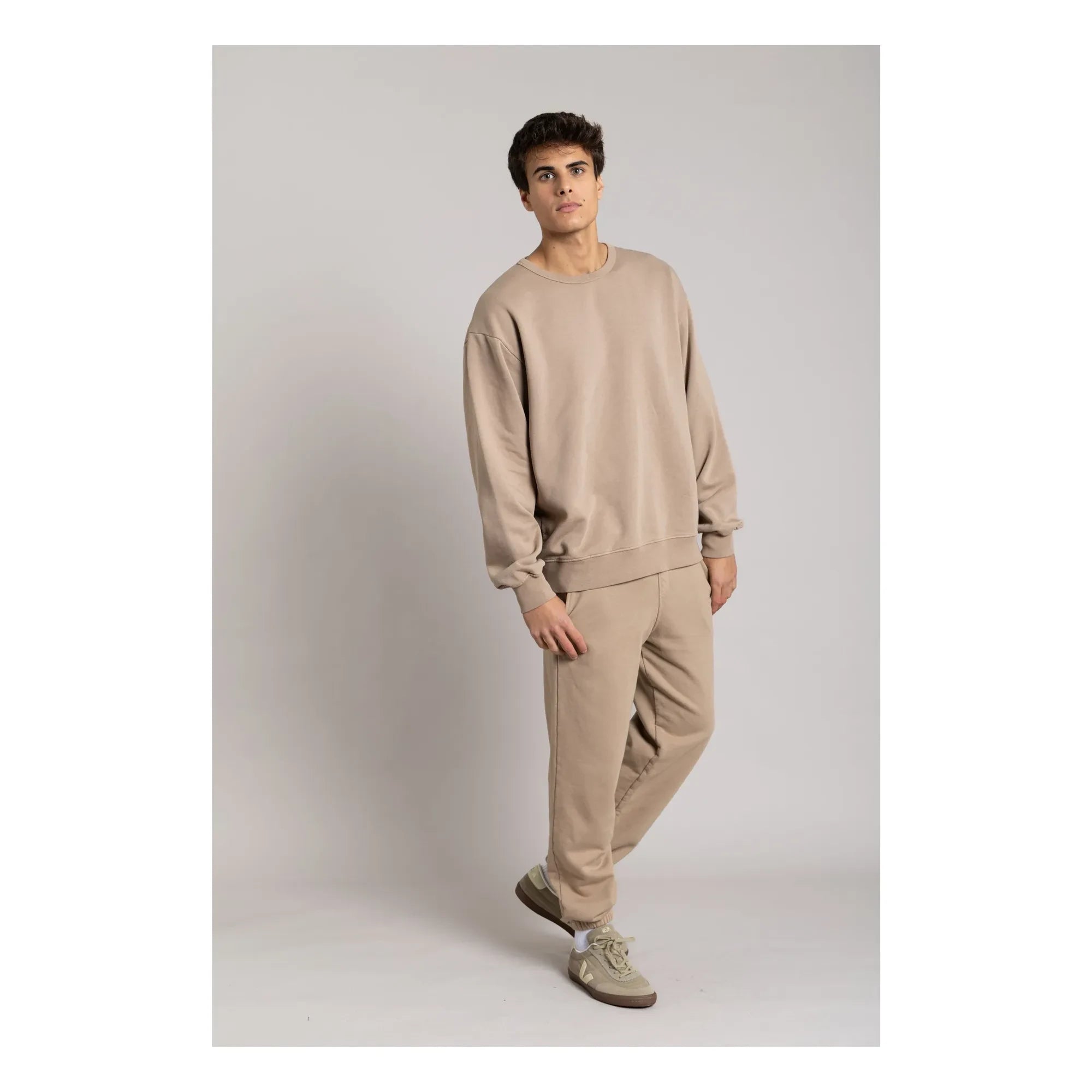 Smallable Man - Jogger Shuffle Organic Cotton | Dark Brown