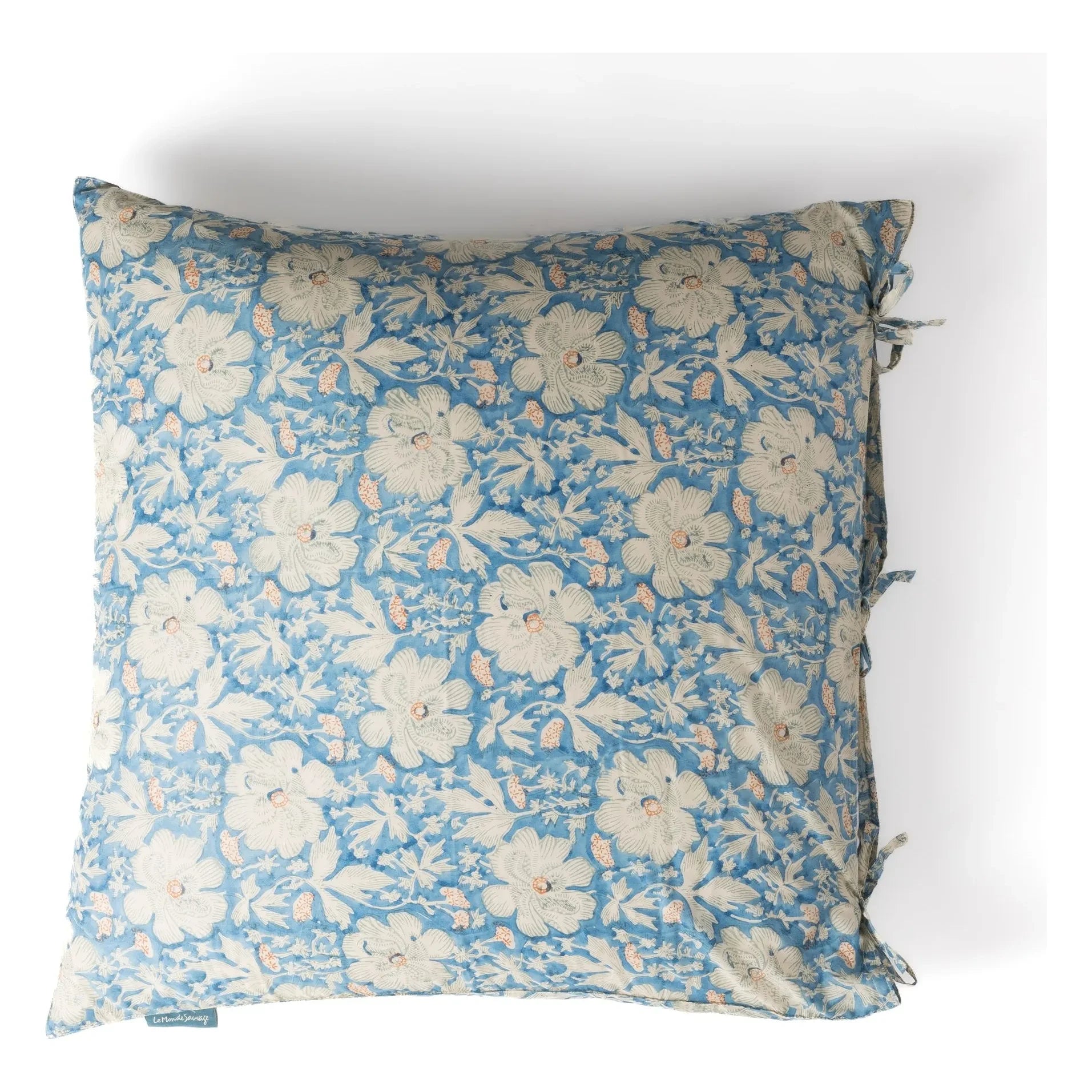 Le Monde Sauvage - Souffle Saint-Pétersbourg Duvet Cover Set | Blue