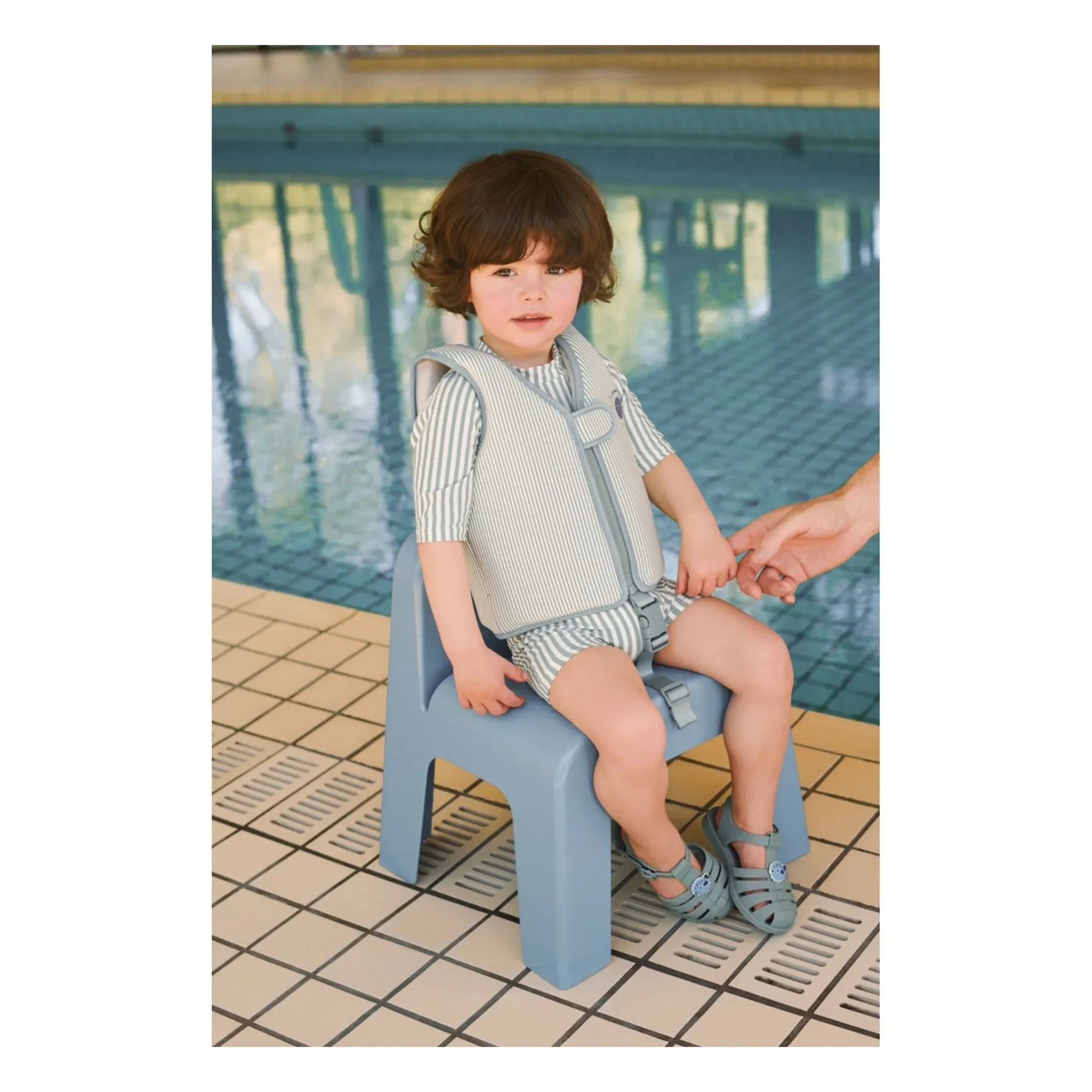 Liewood - Dove Swimsuit Vest | Sandy/Peppermint