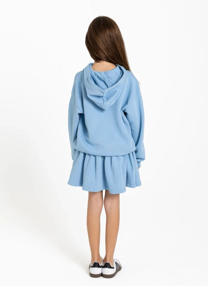 Finger in the nose - Chloé Sweatshirt Dress | Light Blue