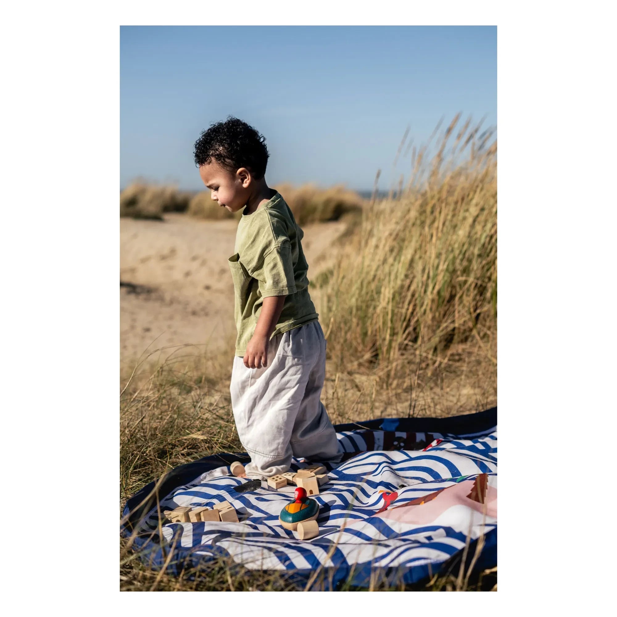 Play and Go - Noomad outdoor çanta / mat - Pirate | Mavi