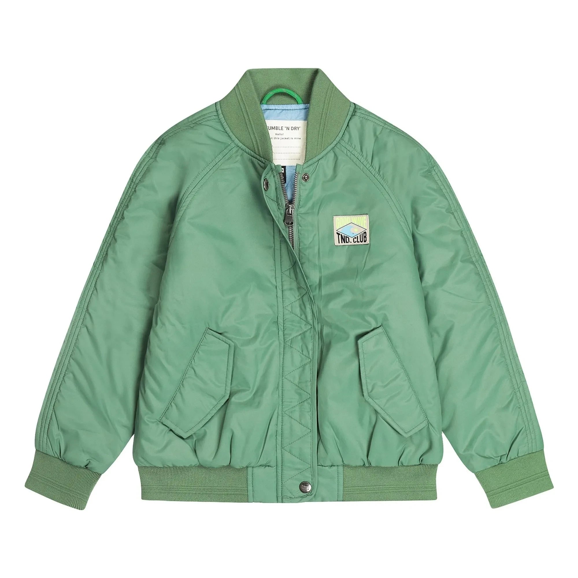 Tumble N'Dry - Coastal Recycled Fiber Bomber Jacket | Green