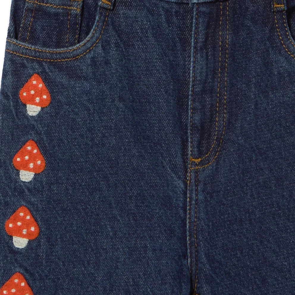 Tinycottons - Jean Champignons | Koyu Mavi