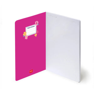 Legami - A5 Çizgisiz Resimli Sert Kapaklı Defter - Çiçekler