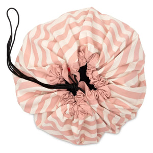 Play and Go - Noomad Bag / Play Mat - Striped | Pink