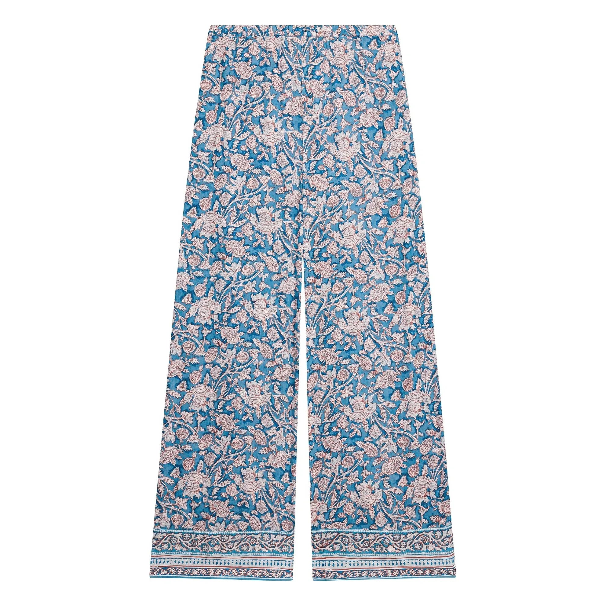 Louise Misha - Louka organic cotton pajamas | Blue
