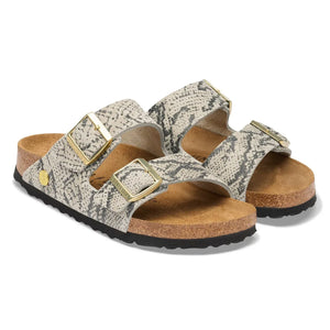 BIRKENSTOCK - Arizona Snake Sandals | Light Gray