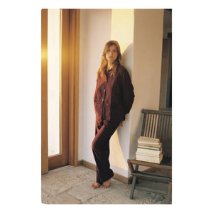 Scarlette Ateliers - Claudine Jasper Pajamas | Burgundy