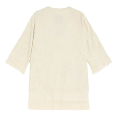 OAS - Fosca Miki Textured Dress | Ivory