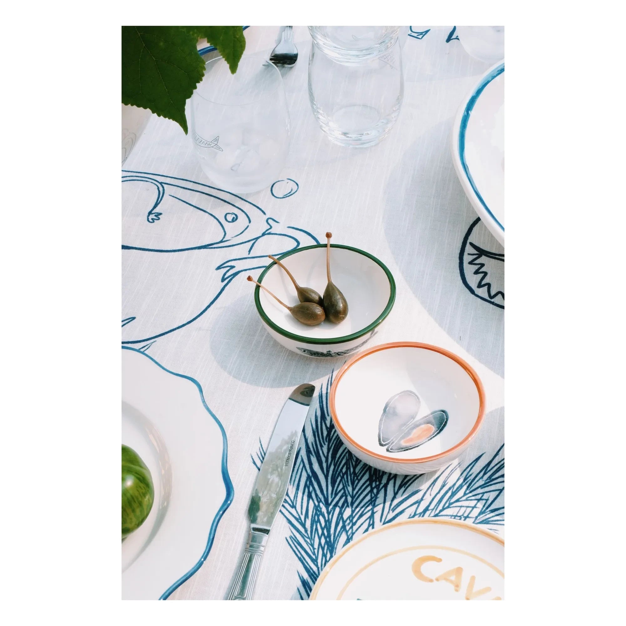 Anna + Nina - Sardine Bowl | Blue