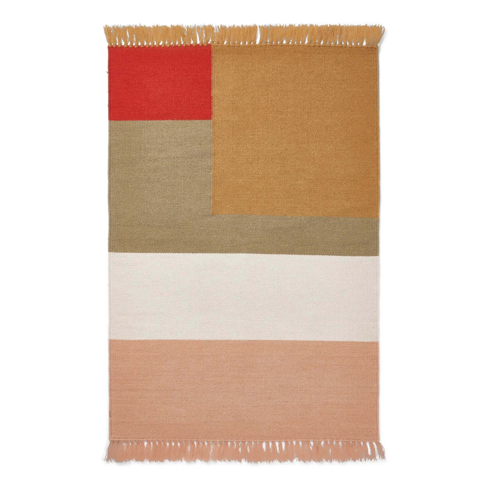 Liewood - Boston Wool and Cotton Rug | Pink