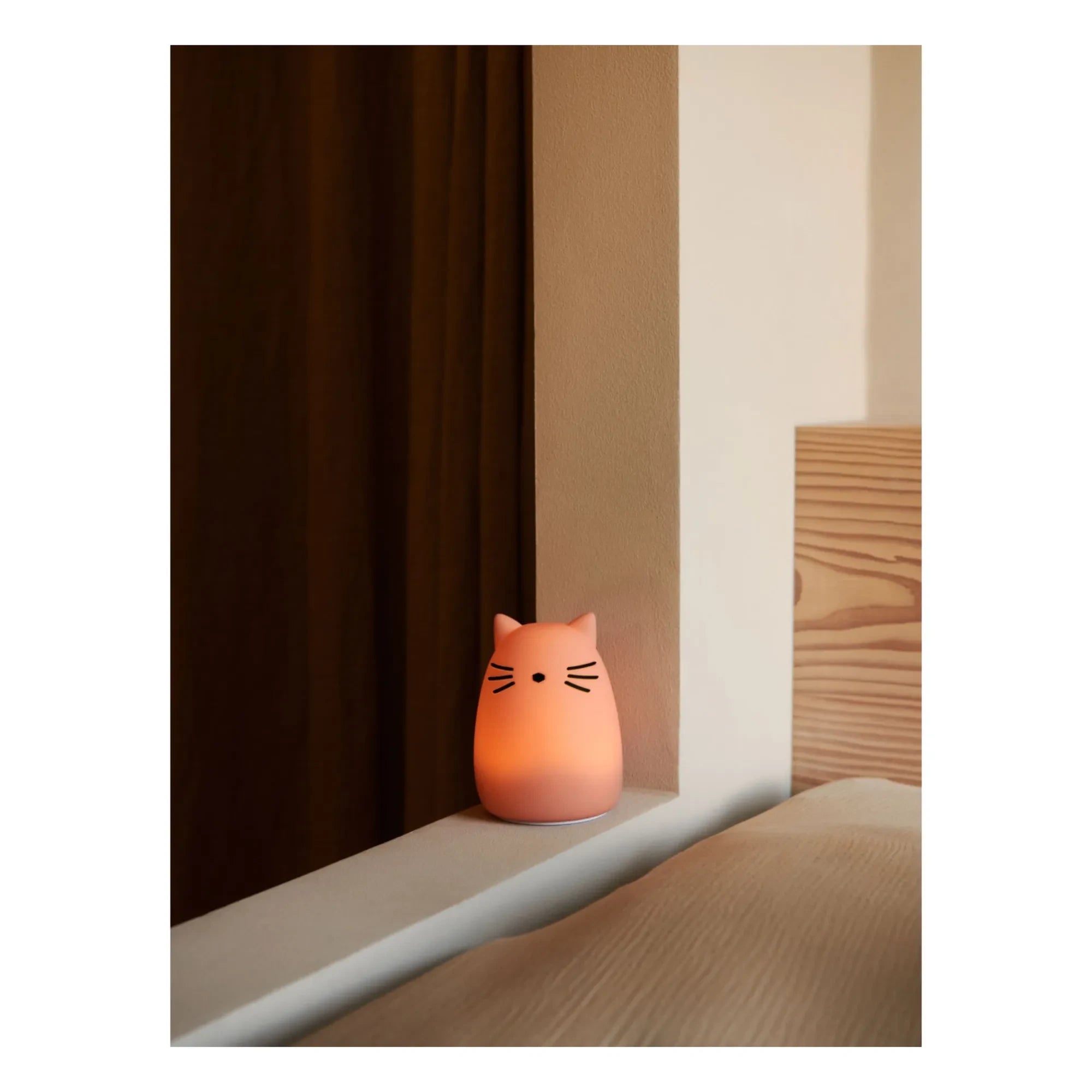 Liewood - Winston Night Light | Cat Pink