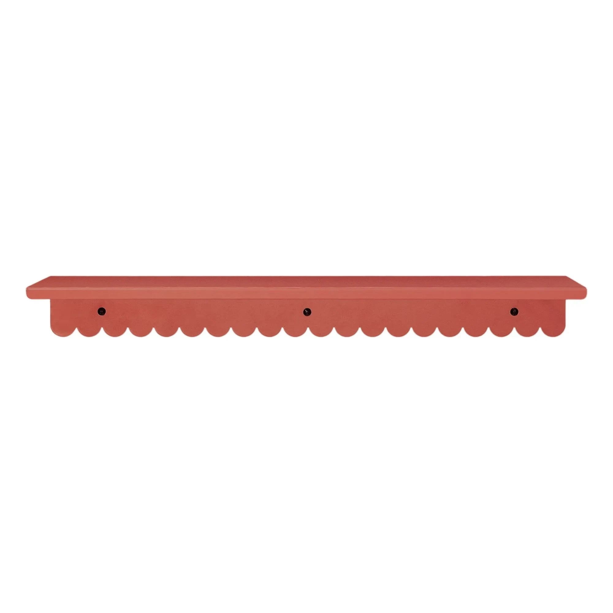 Nobodinoz - Vibes Wall Shelf 50x16 cm | Terracotta
