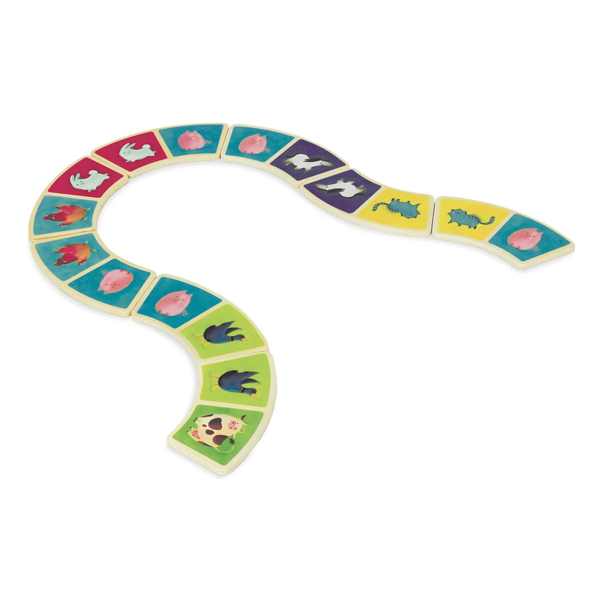 Vilac - Farm Domino Game