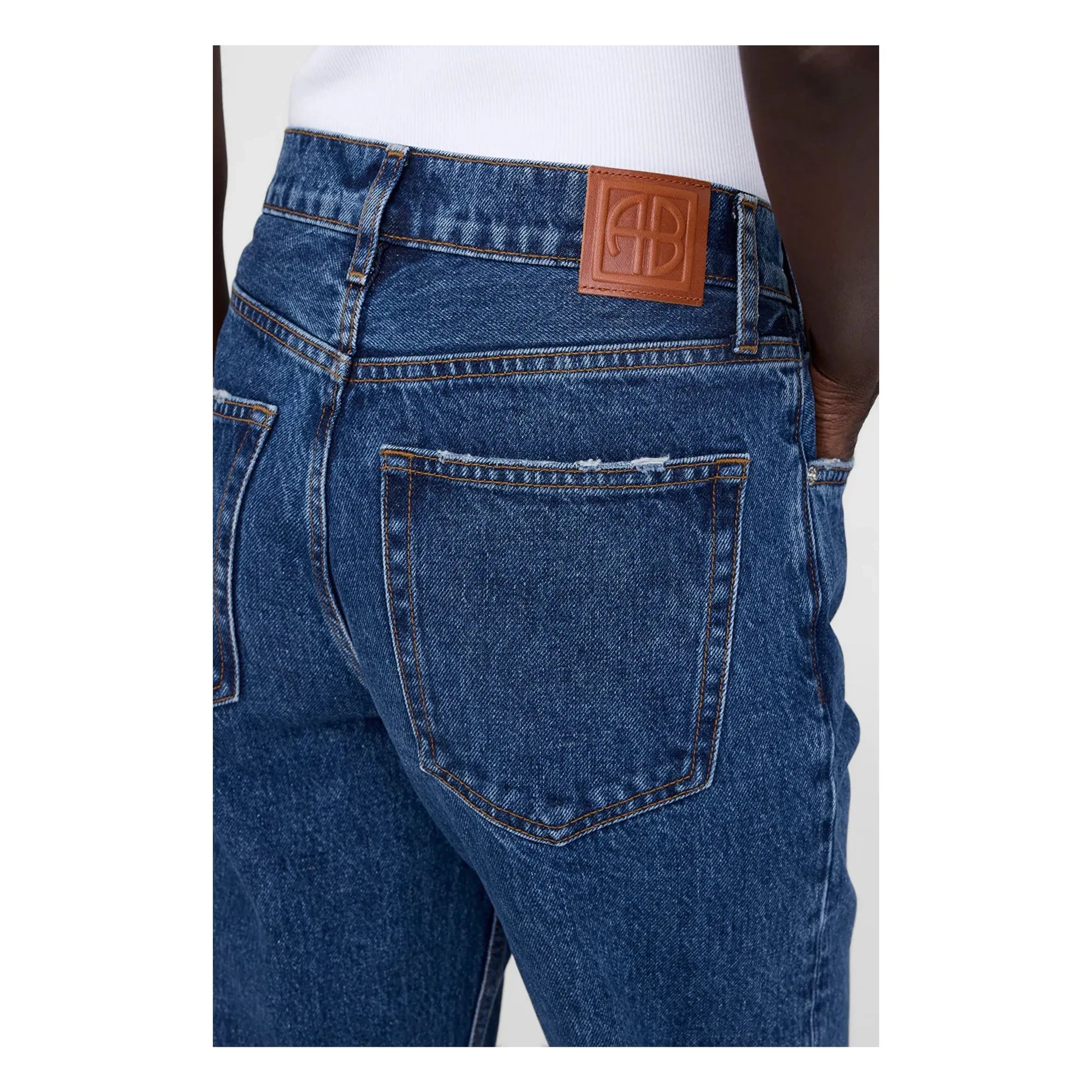Anine Bing - Jean Roy 31" | Washed Blue
