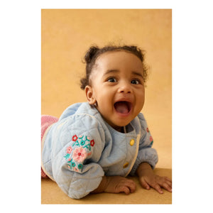 Louise Misha - Joulia Organic Cotton Jacket | Light Blue