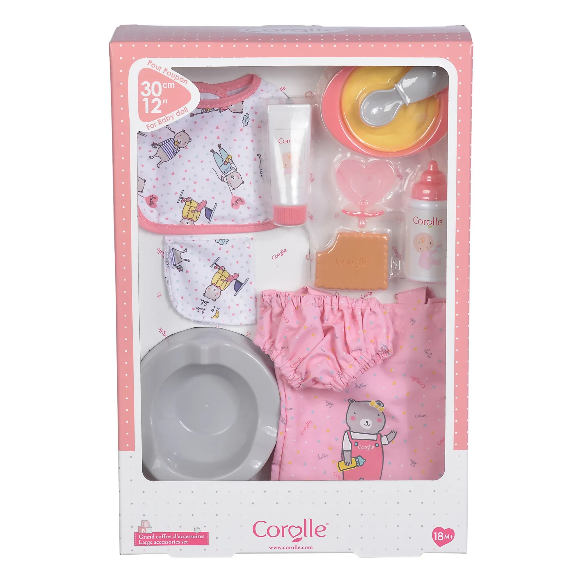 Corolle - Corolle Doll Accessory Box - 11 Piece Set