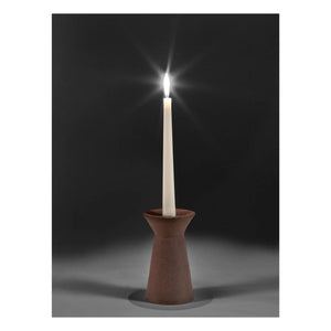 Serax - Stoneware Candle Holder Marie-Ann, Marie Michielssen | Brick Red