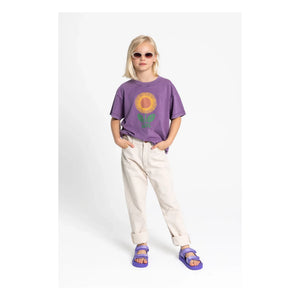 Hundred Pieces - Luna organik pamuk T-shirt | Mauve