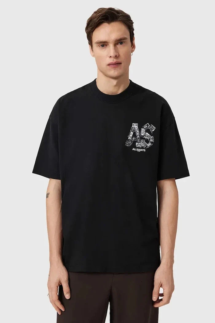 AllSaints MIXTAPE Pamuklu Tişört