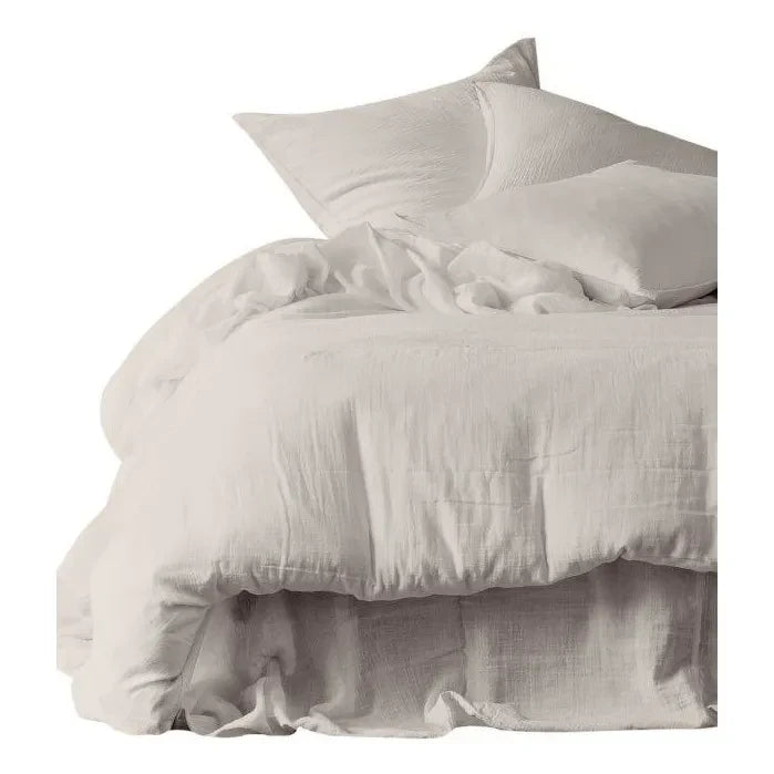 Haomy - Cotton Voile Bed Linen Cover | Linen