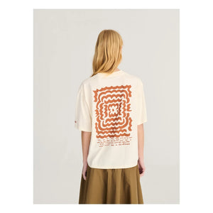 Bobo Choses - Dark Flower Organic Cotton T-Shirt | White