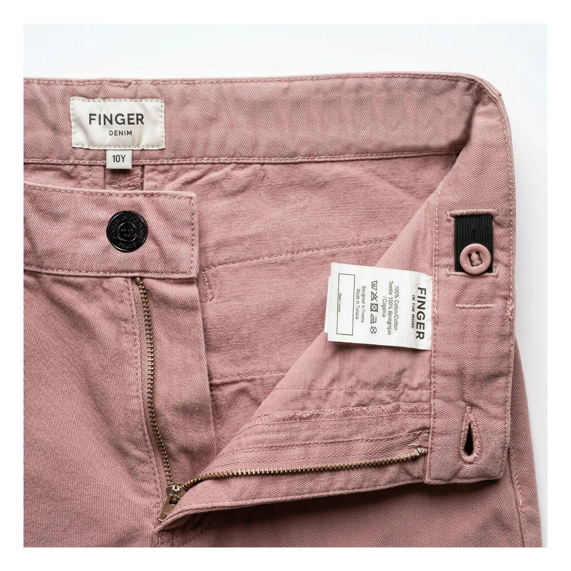 Finger in the nose - Jacob Chino Kısa Large | Toz Pembe