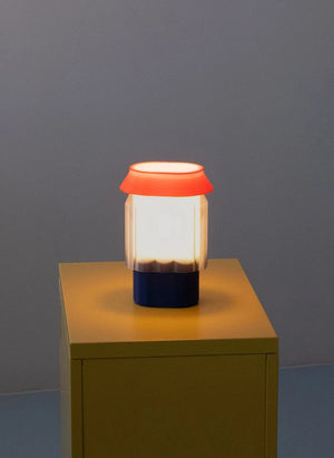 Warren & Laëtitia - Nour Lamp | Electric blue