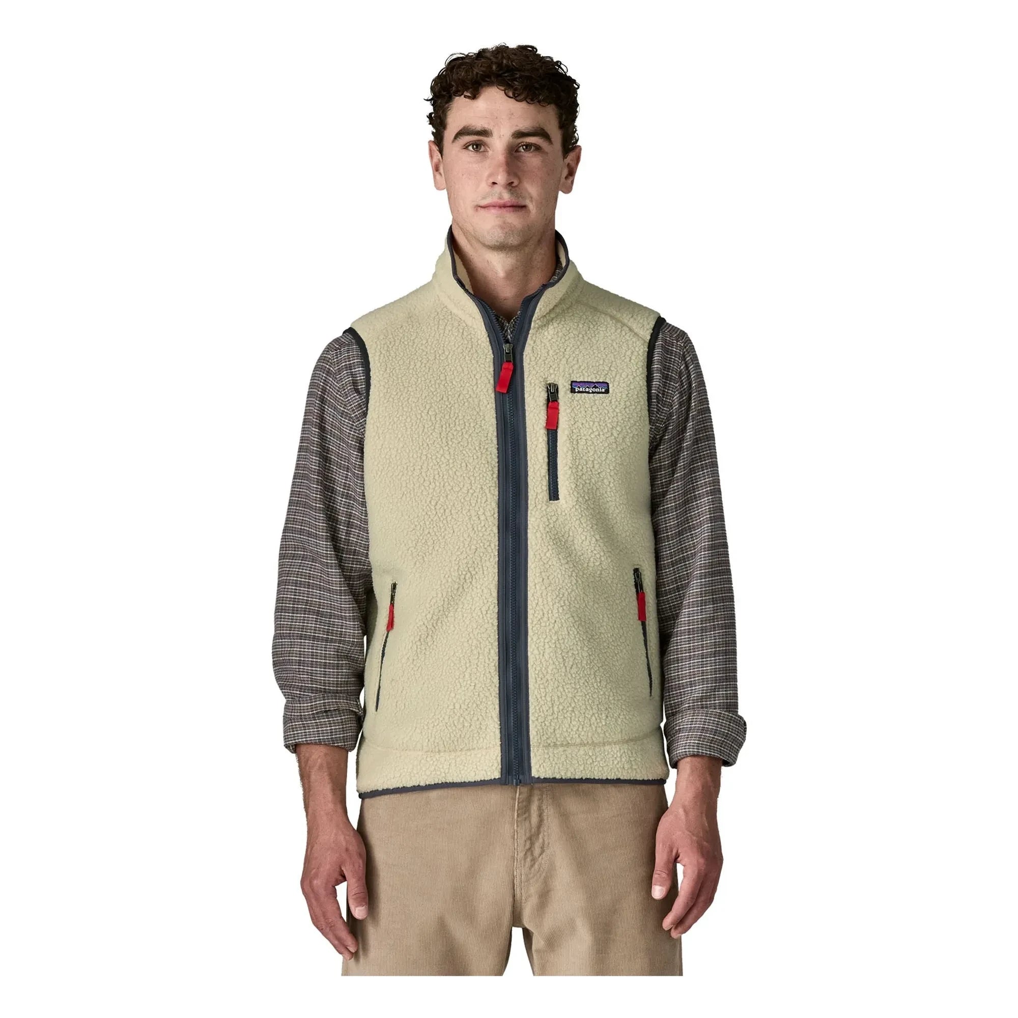 Patagonia - Retro Fleece Sleeveless Vest Made from Recycled Fibers | Natural