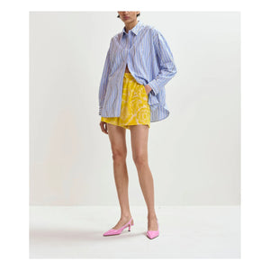 Essentiel Antwerp - Jorton Terry Shorts | Lemon yellow