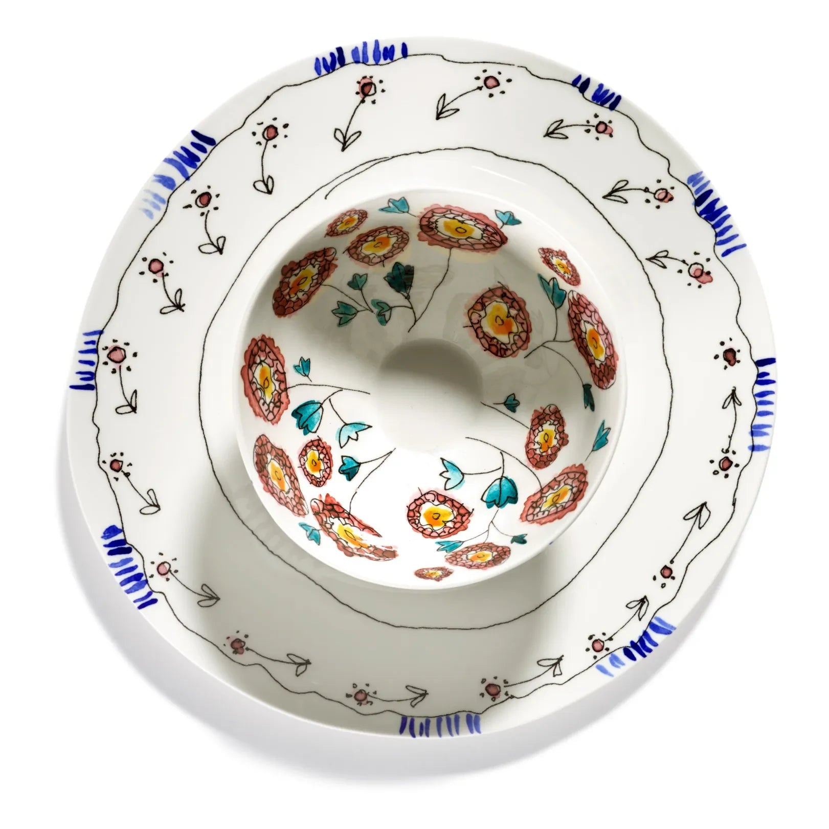Serax - Anemone Bowls, Serax for Marni - Set of 2 | Milk