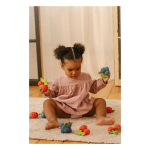 Oli & Carol - Valery Raspberry Teething Ring