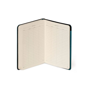 Legami - Notebook with Blank Pages and Monochrome Soft Cover - Deep Teal - My Notebook