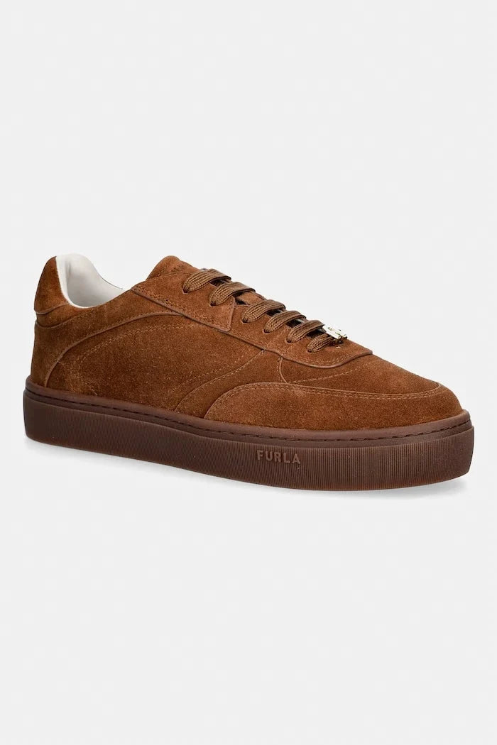 Furla Allegra Lace-Up kadın süet sneakers