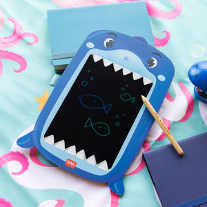 Legami - Shark Portable LCD Drawing Board in Cardboard - Magic Sketch Board