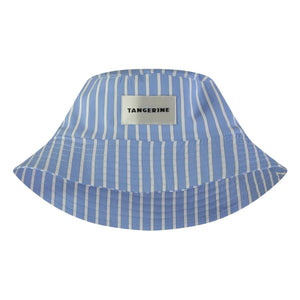 Tangerine - Bob Logo Striped | Light Blue