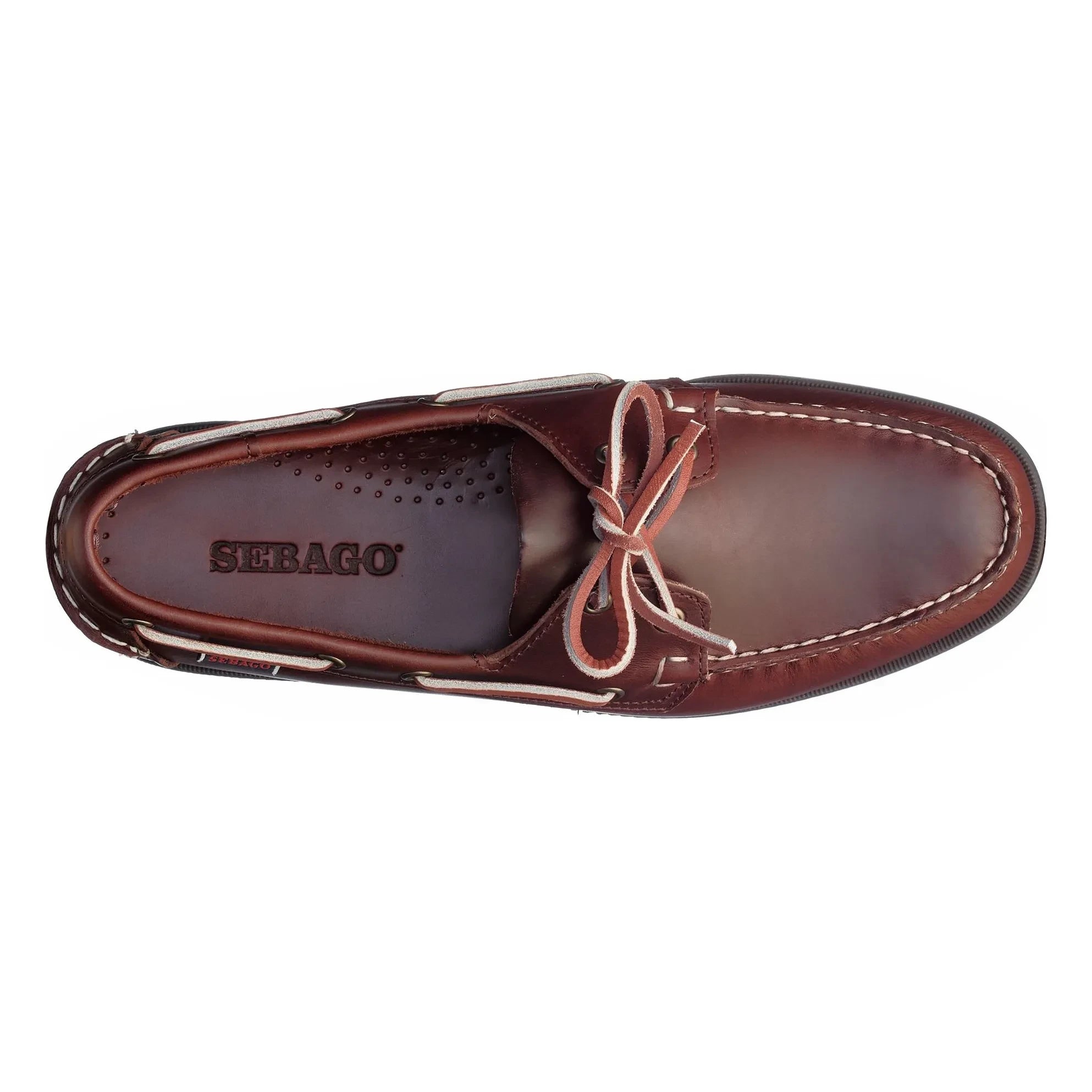 Sebago - Docksides Portland Waxed Loafer | Light Brown