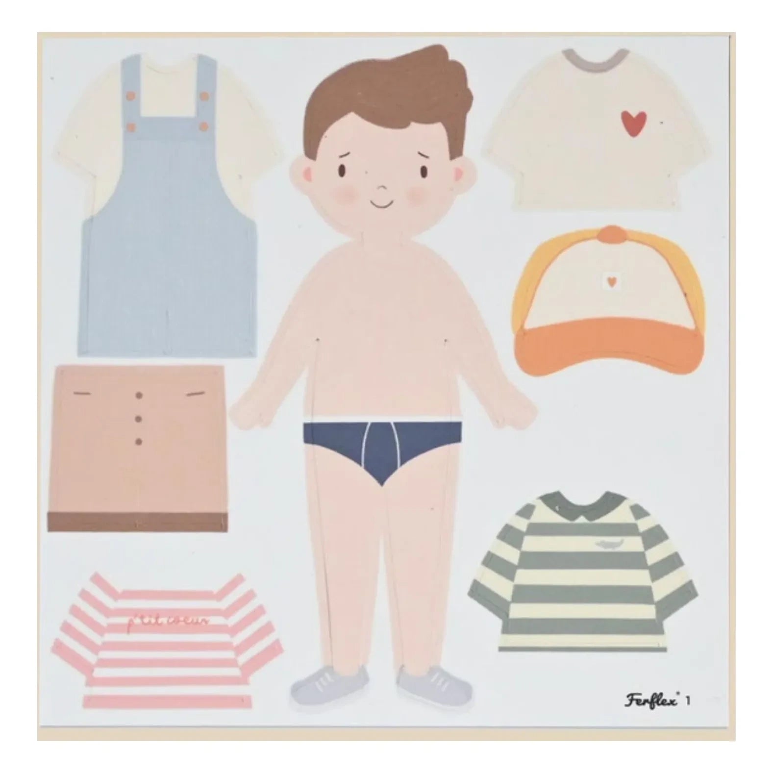 Ferflex - Magnetic Play Silhouettes Dress-up