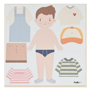 Ferflex - Magnetic Play Silhouettes Dress-up
