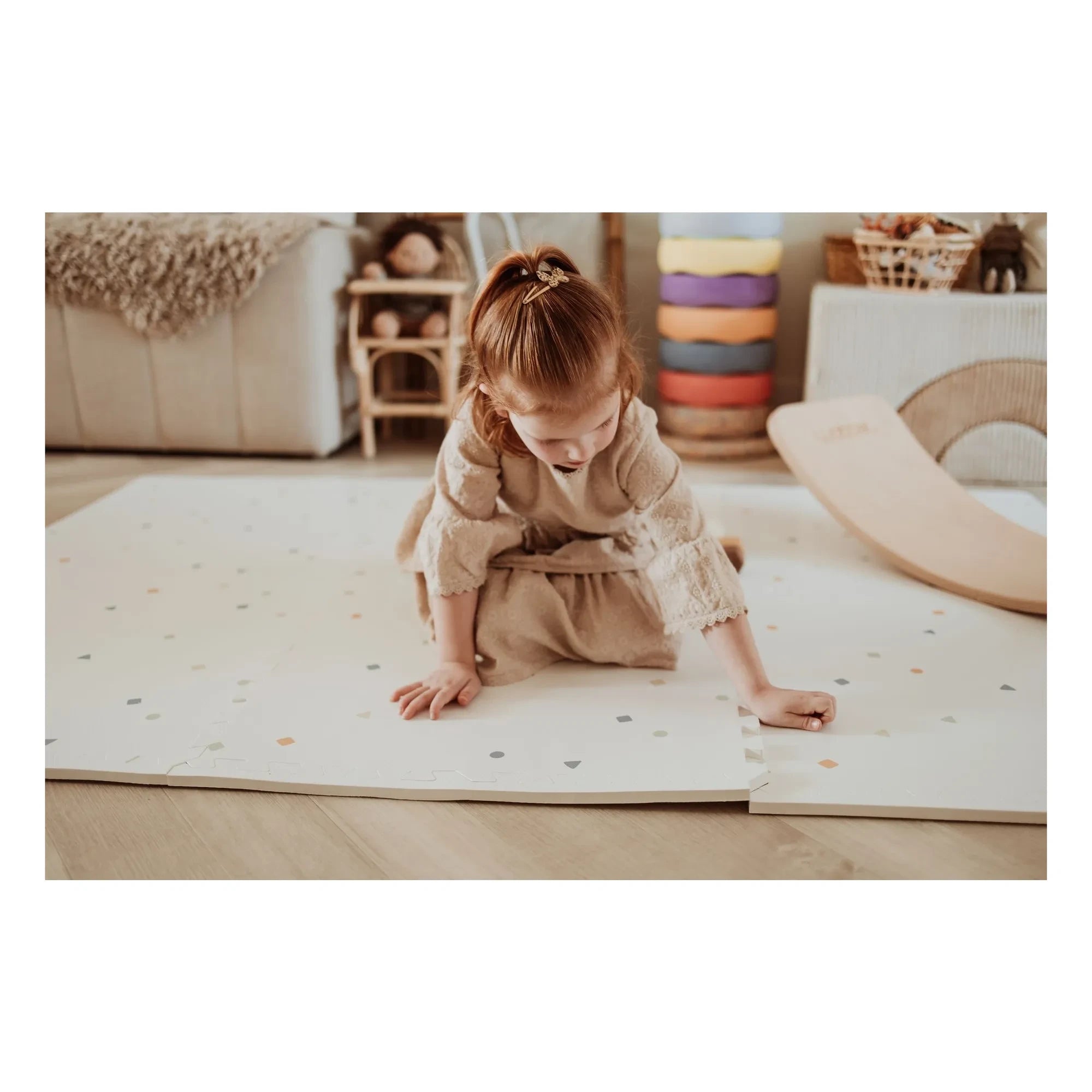 Play and Go - Tiloo Modular Play Mat - World Map