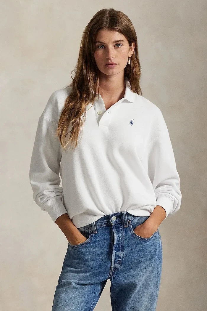 Polo Ralph Lauren pamuklu kadın sweatshirt