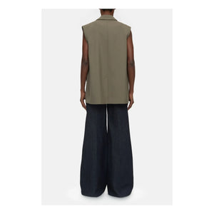 Closed - Sleeveless Blazer | Khaki